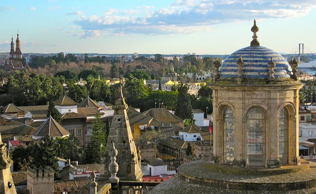 Church-filled skyline